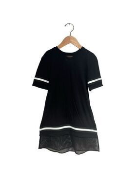 OMAMIMINI black & white lightweight a-line dress - size 2